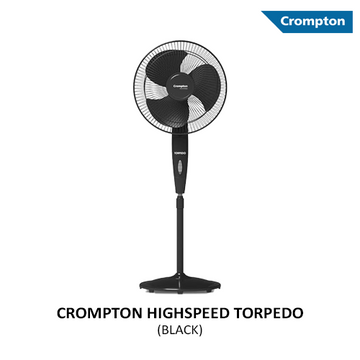 CROMPTON HIGHSPEED TORPEDO PEDESTAL FANS