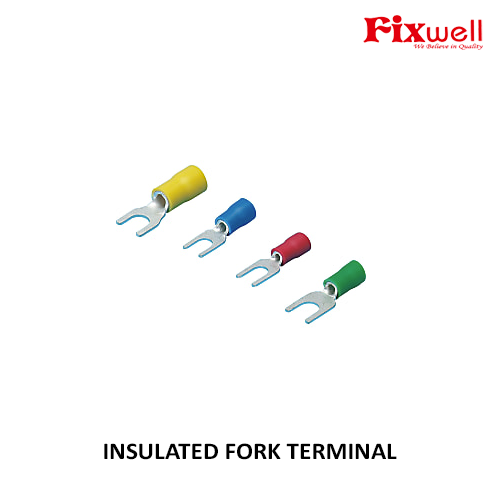 FIXWELL FORK TERMINALS (INSULATED)