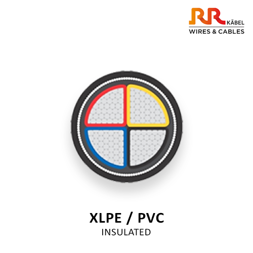 RR KABEL ALUMINIUM ARMOURED CABLE , XLPE INSULATED , 1 METERS