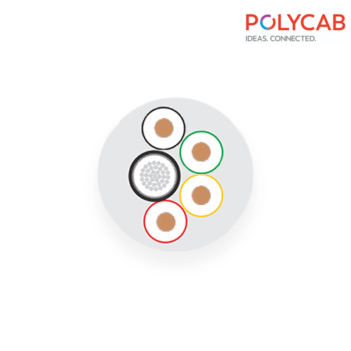 POLYCAB CCTV CAMERA CABLE (4+1) 180 METERS
