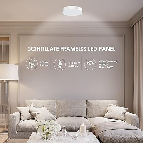 POLYCAB LED PC SCINTILLATE FRAMELESS SURFACE PANEL LIGHT