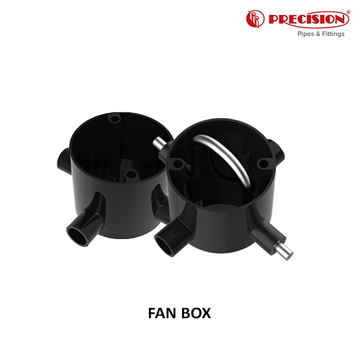 FAN BOX PRECISION PVC WITH ROD