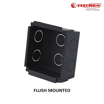 FLUSH MOUNTED PRECISION PVC SWITCH BOX