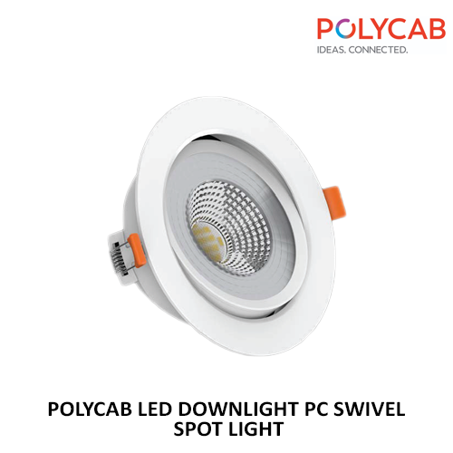 POLYCAB LED DOWNLIGHT PC SWIVEL SPOT LIGHT