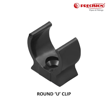 ROUND U CLIP PRECISION PVC