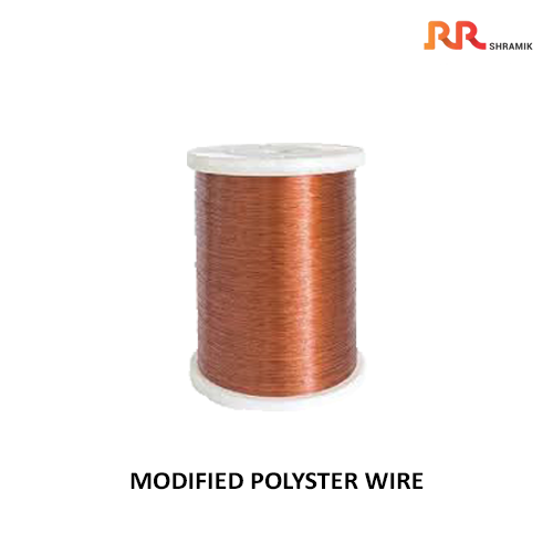 ENAMAELLED ROUND COPPER WINDING WIRE MP RR SHRAMIK MODIFIELD POLYESTER