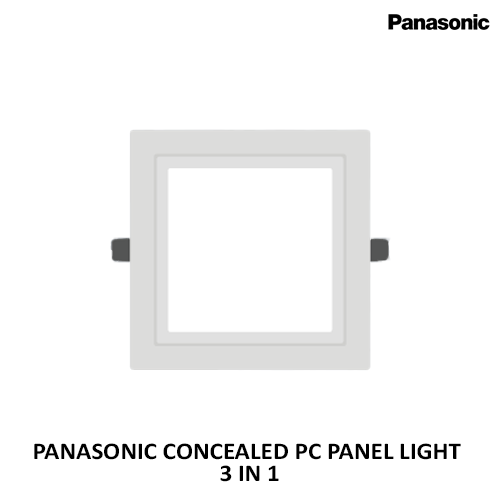 PANASONIC CONCEALED PC PANEL LIGHT 3 IN 1