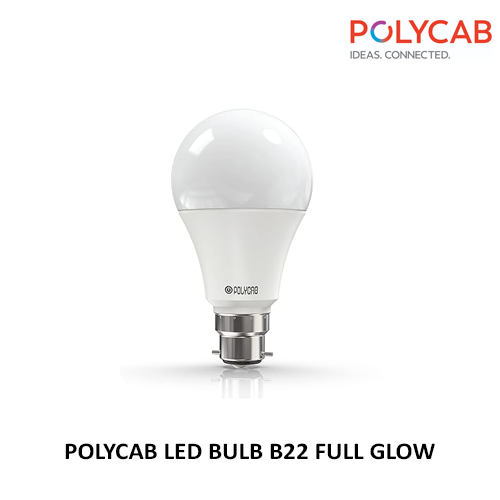 POLYCAB LED BULB B22 FULL GLOW