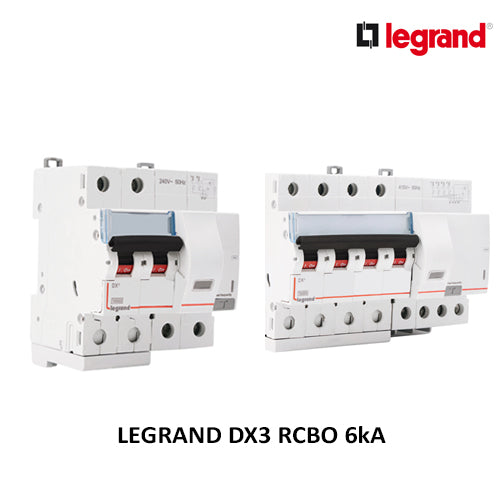 LEGRAND DX3 RCBO 6kA